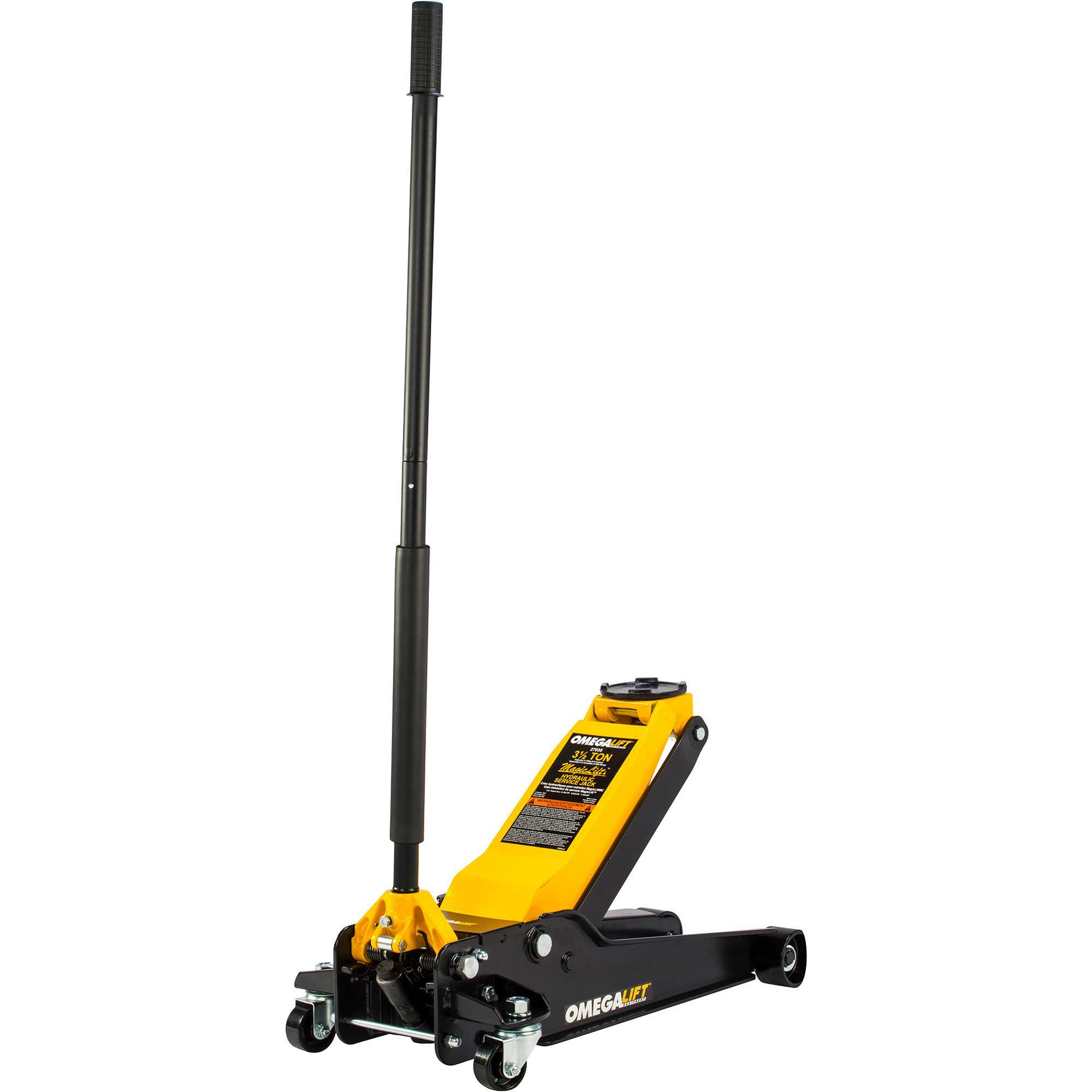 OmegaLift Hydraulic Magic Lift Service Jack, 3.5-Ton Capacity, Model# 27035